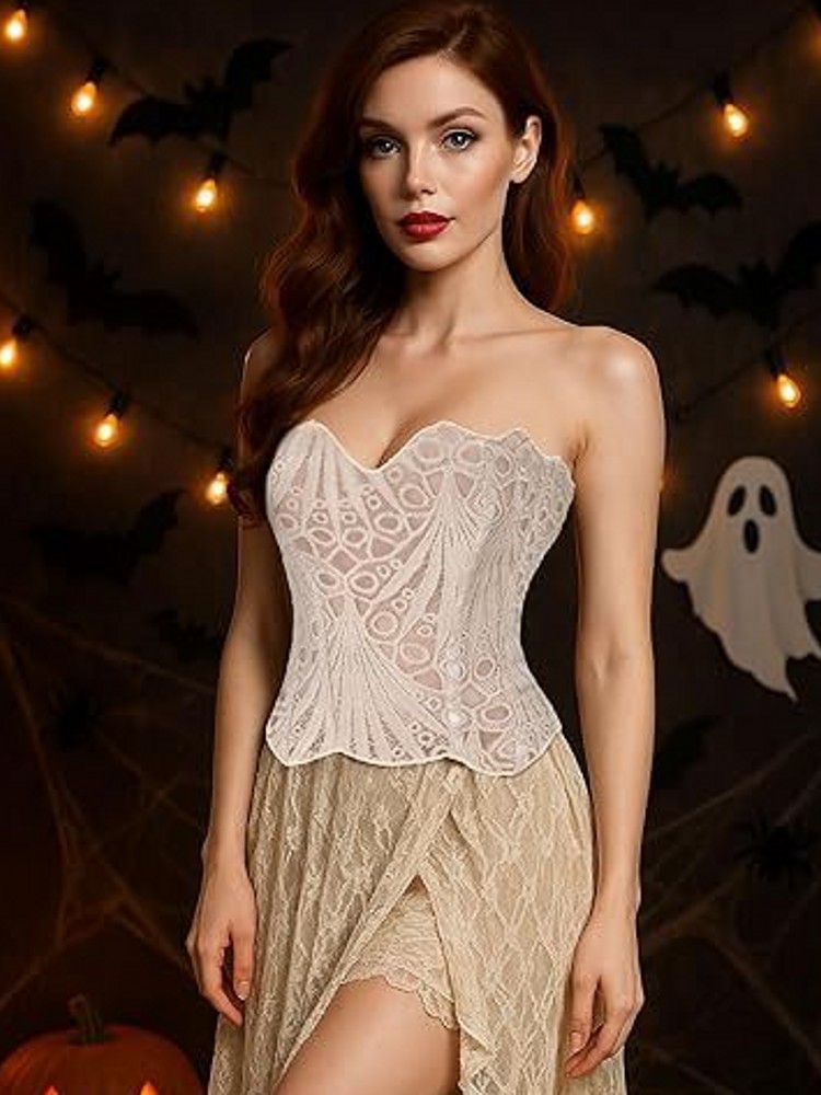 Lace Female Corset Top Women C - Cami Top Lace reseña y precio