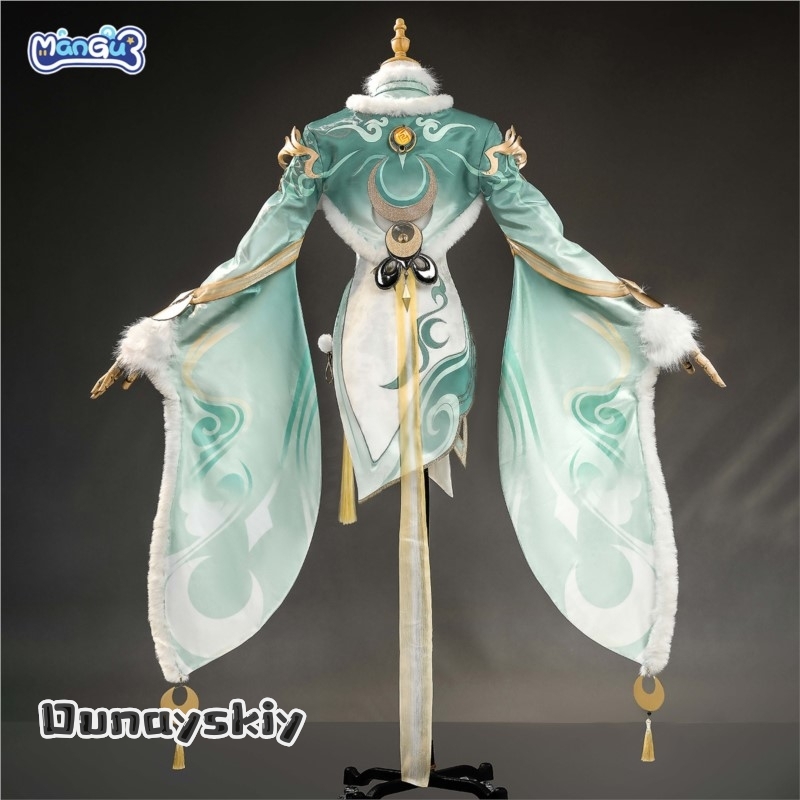 Genshin Impact Zi Bai An Everl - Robe Silk Women reseña y precio