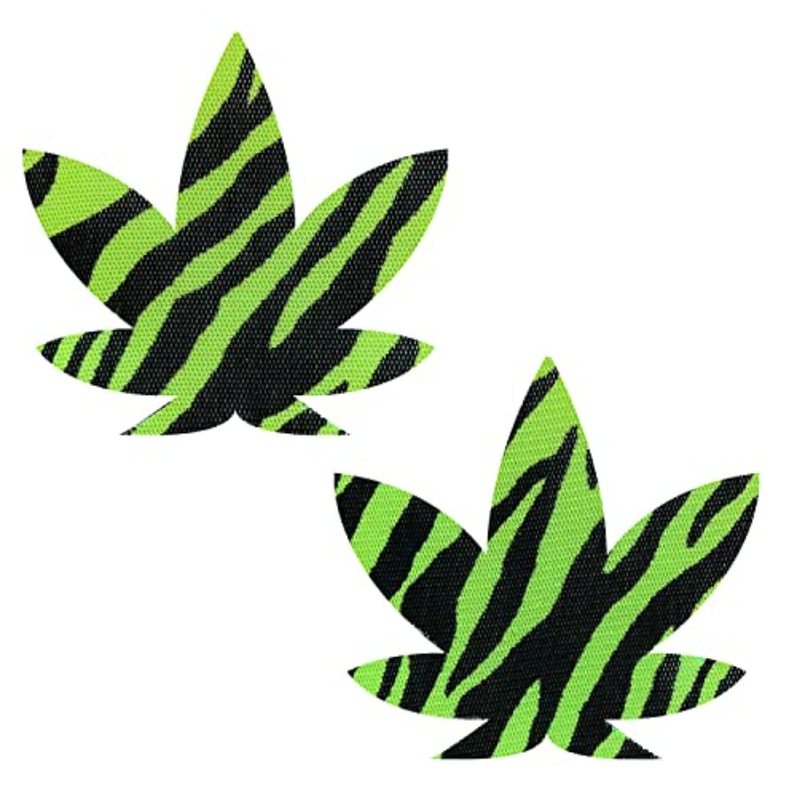 Neva Nude Weed Leaf Nipztix Pa - Nipple Cover Pasties reseña y precio