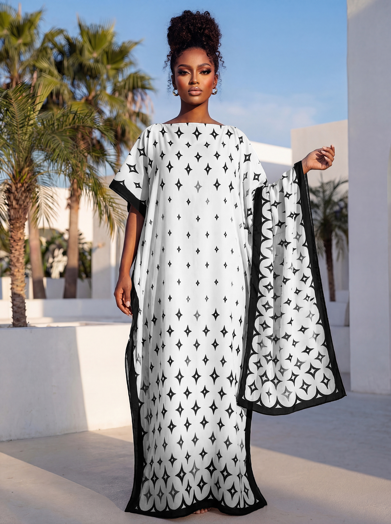 New Style Long Loose Silk Blen - Robe Silk Women reseña y precio