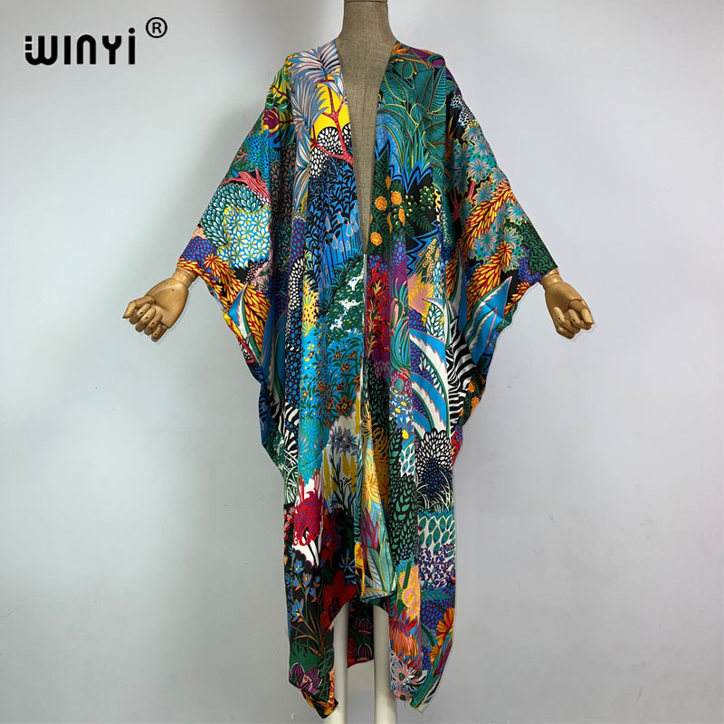 WINYI Africa Middle East kimon - Robe Silk Women reseña y precio