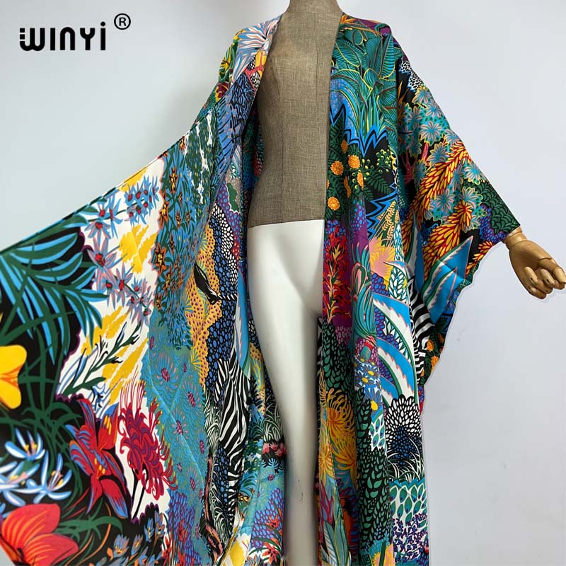 WINYI Africa Middle East kimon - Robe Silk Women reseña y precio