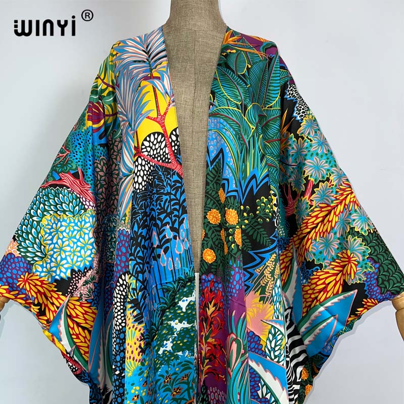 WINYI Africa Middle East kimon - Robe Silk Women reseña y precio
