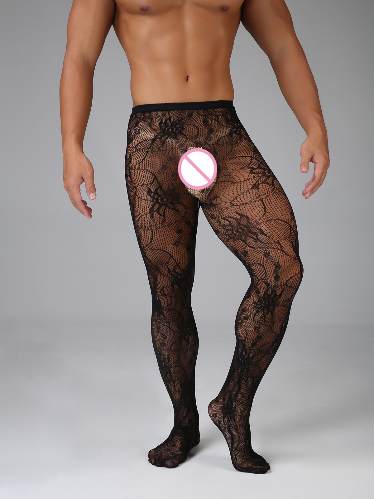 Long Fishnet Sexy Men Thigh Hi - Bodystocking Fishnet reseña y precio