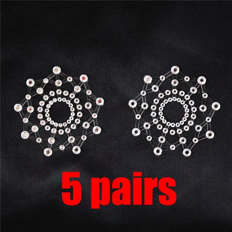 Pair Sexy Nipple Transparent S - Silicone Bra Adhesive reseña y precio