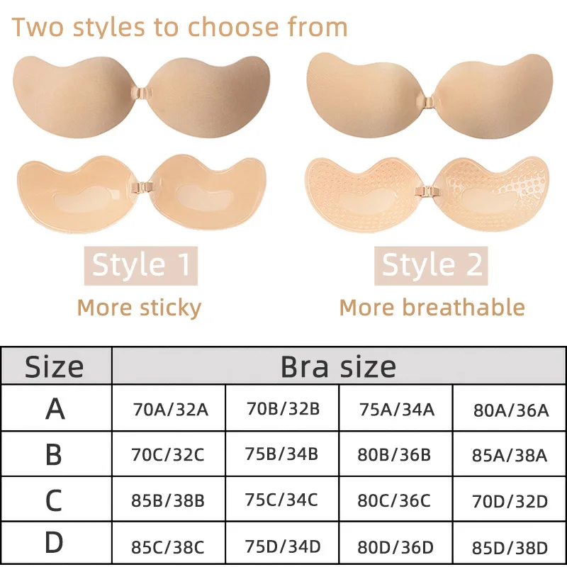 Sexy Women's bra Invisible Pus - Silicone Bra Adhesive reseña y precio