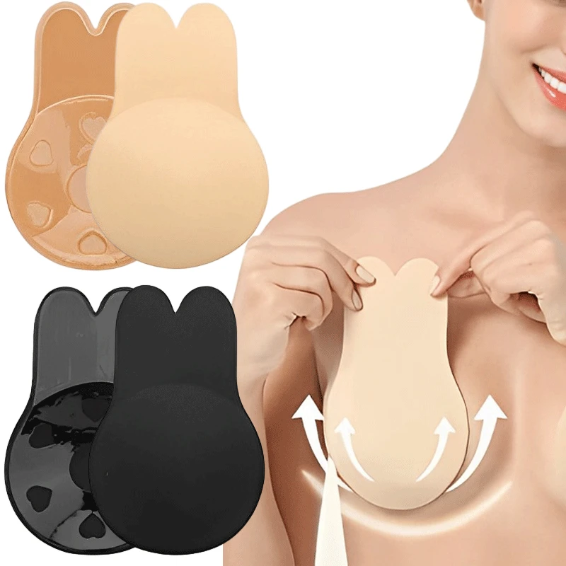 Women Push Up Bras Self Adhesi - Silicone Bra Adhesive reseña y precio