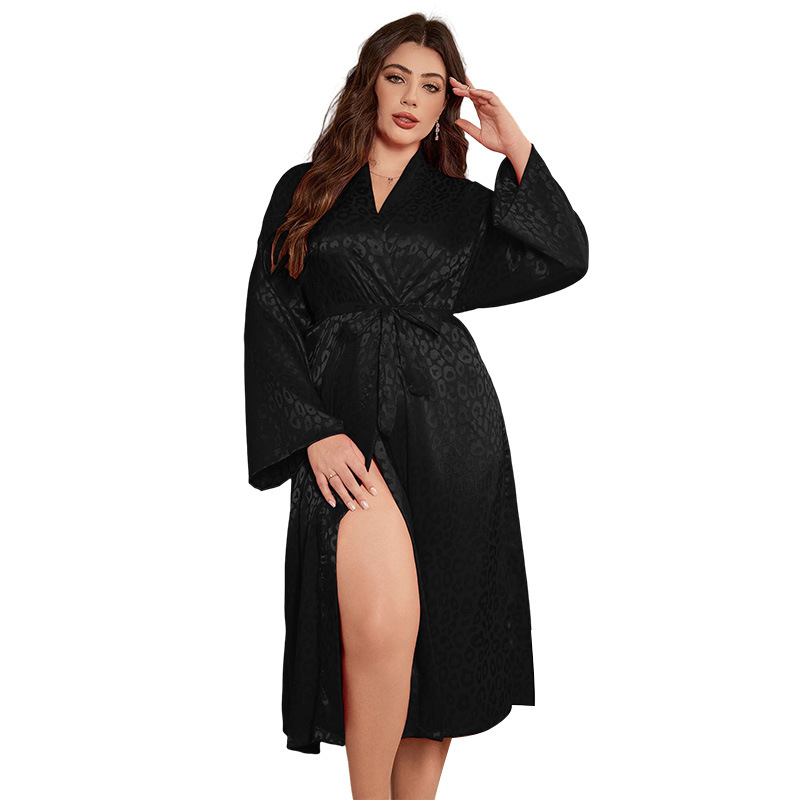 Plus Size Robe Pajama Women Sl - Robe Silk Women reseña y precio