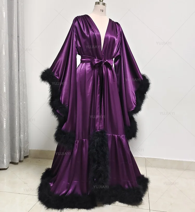 Customized Bathrobe for Women  - Robe Silk Women reseña y precio