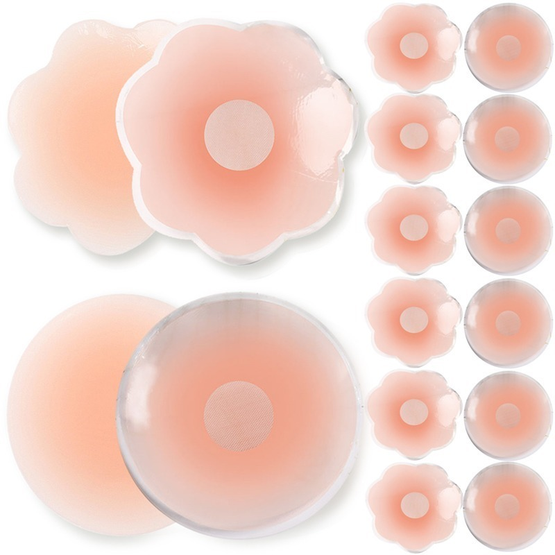 12pcs with Box Silicone Nipple - Silicone Bra Adhesive reseña y precio