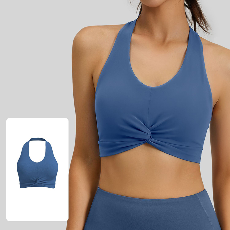 New Women Halter Neck Sports B - Sports Bra High Impact reseña y precio