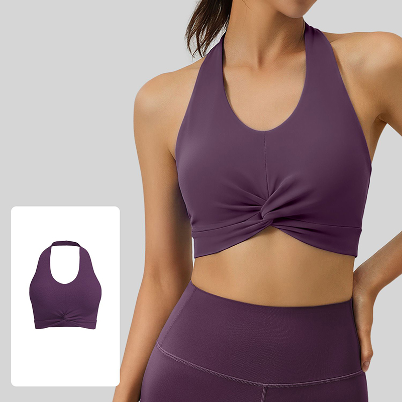 New Women Halter Neck Sports B - Sports Bra High Impact reseña y precio