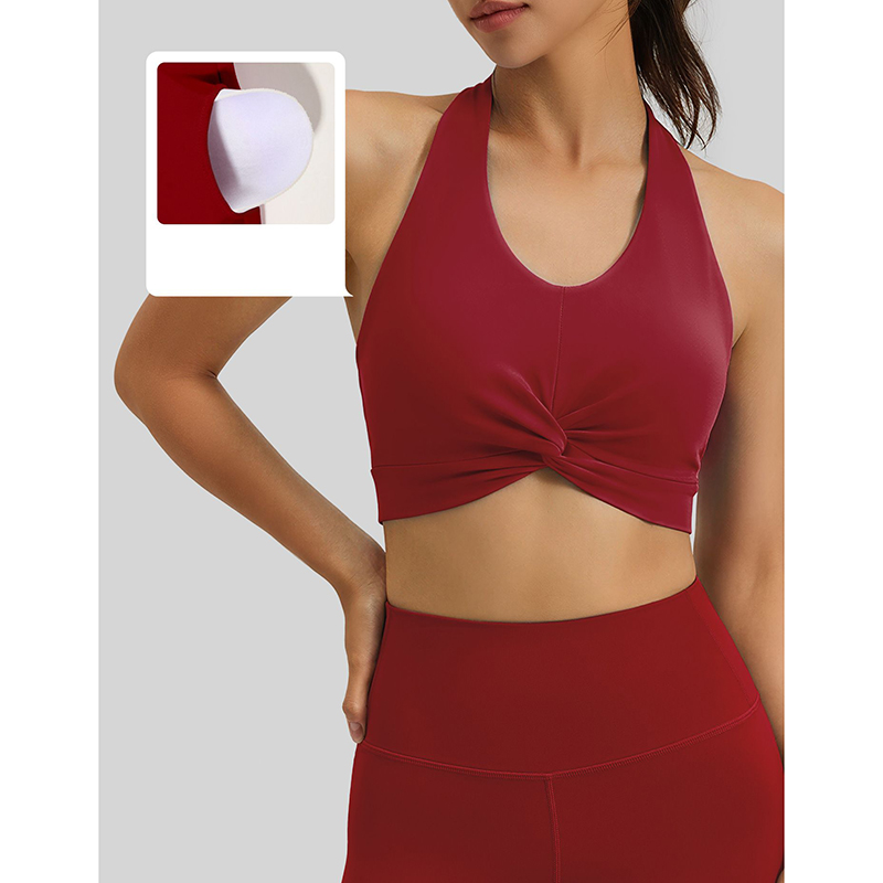 New Women Halter Neck Sports B - Sports Bra High Impact reseña y precio