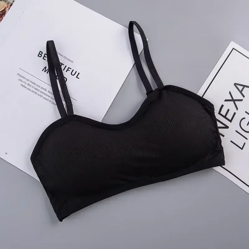 Bralette Wireless Ribbed Crop  - Bralette Wireless Soft reseña y precio