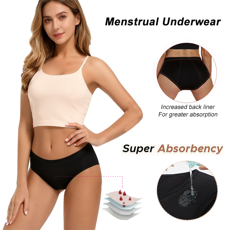 Heavy Flow Menstrual Panties 4 - Period Panty Absorbent reseña y precio
