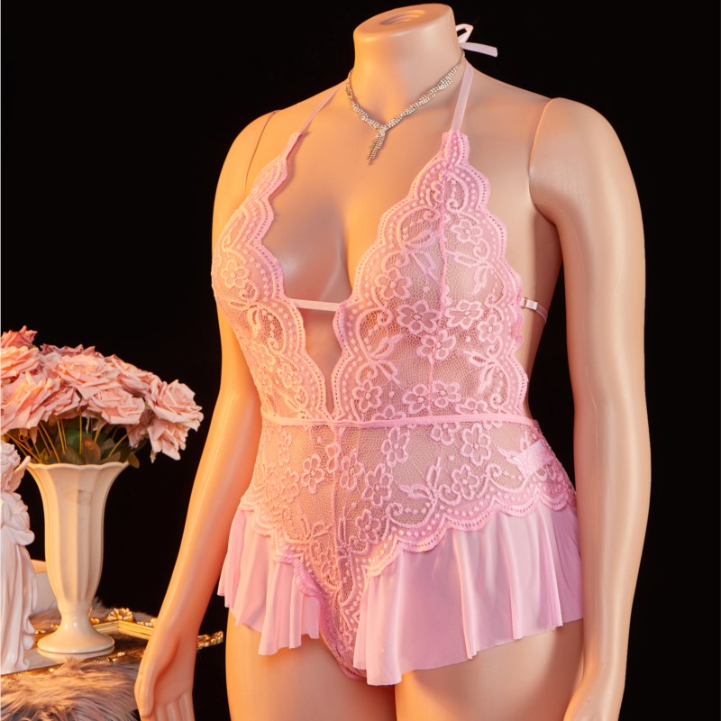 Plus Size 1XL-4XL Teddy perspe - Lace Teddy Lingerie reseña y precio