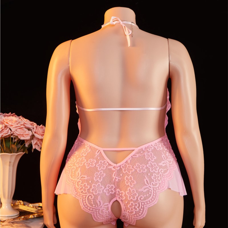 Plus Size 1XL-4XL Teddy perspe - Lace Teddy Lingerie reseña y precio