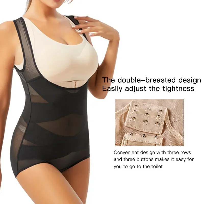 Women Bodysuit Briefs Full Bod - Shapewear Bodysuit Firm reseña y precio