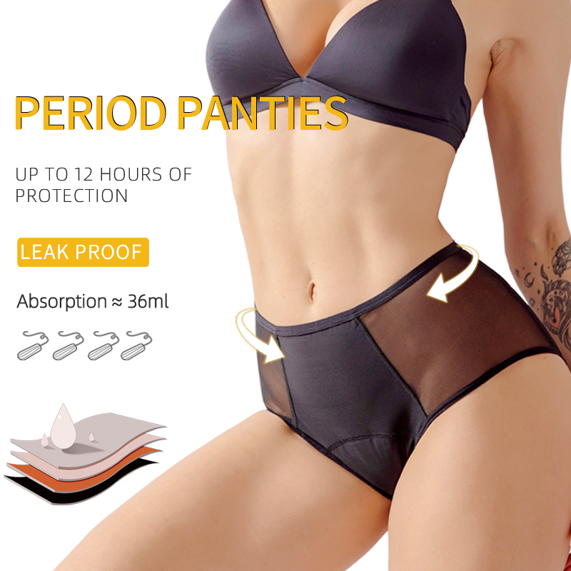 Drop shipping Women's High-wai - Period Panty Absorbent reseña y precio
