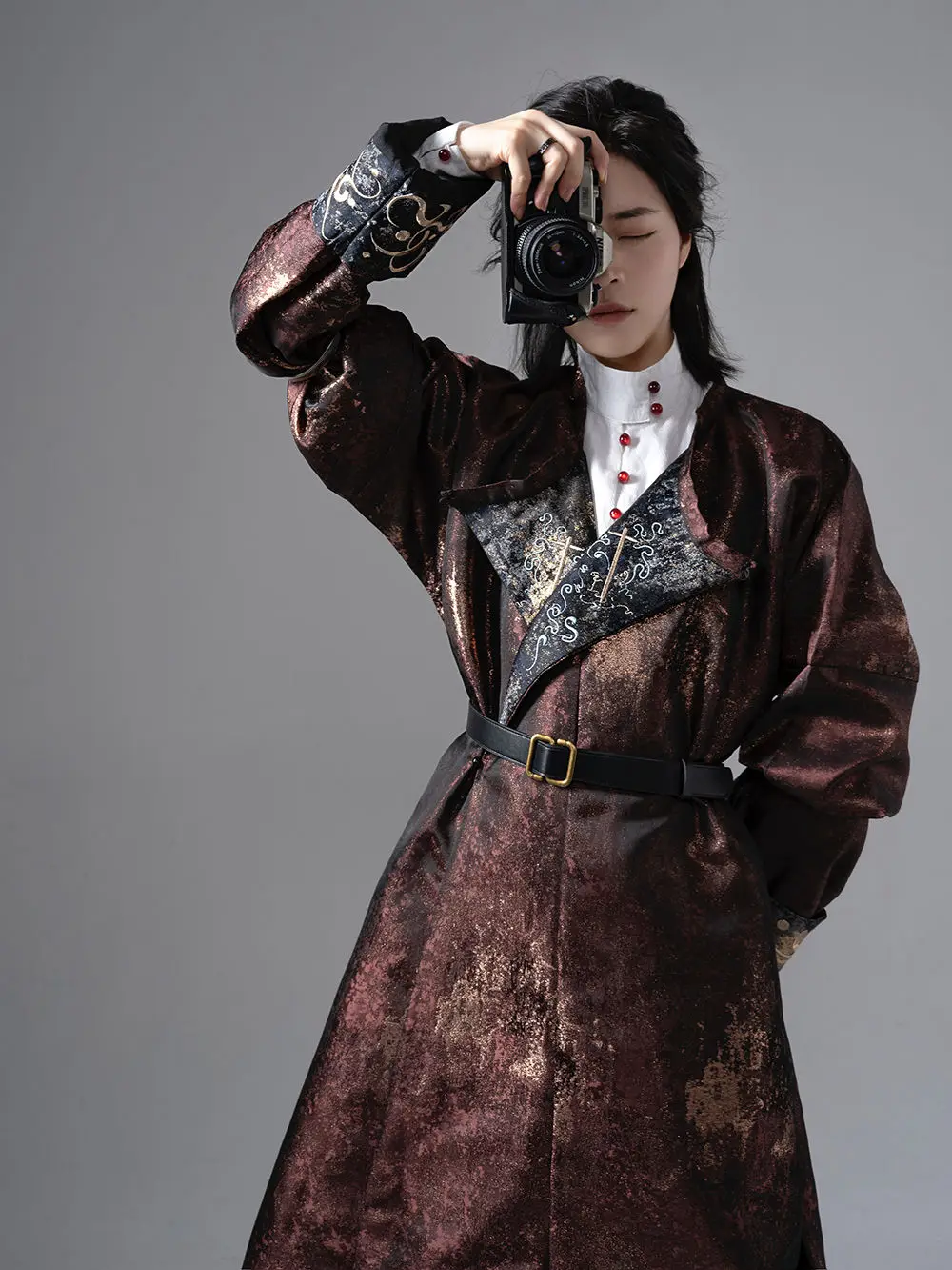 Chinese silk robe Costume Tang - Robe Silk Women reseña y precio