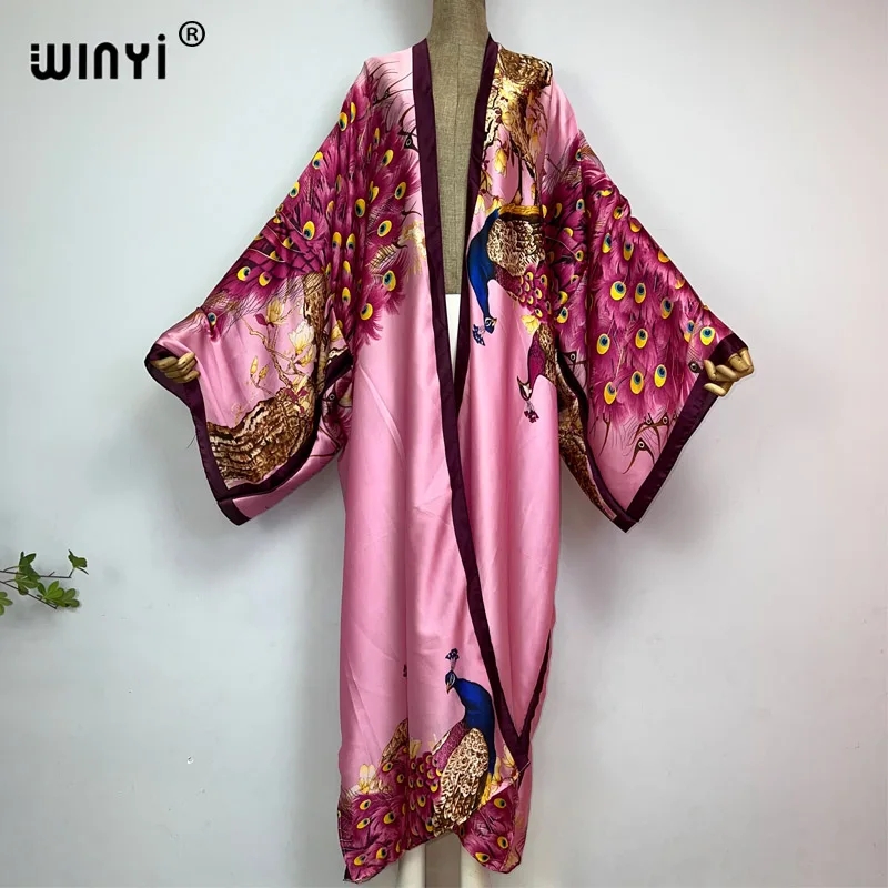 WINYI 2026 Summer Women Cardig - Robe Silk Women reseña y precio
