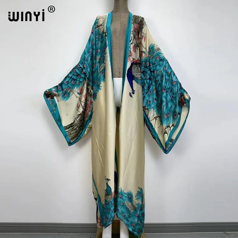 WINYI 2026 Summer Women Cardig - Robe Silk Women reseña y precio