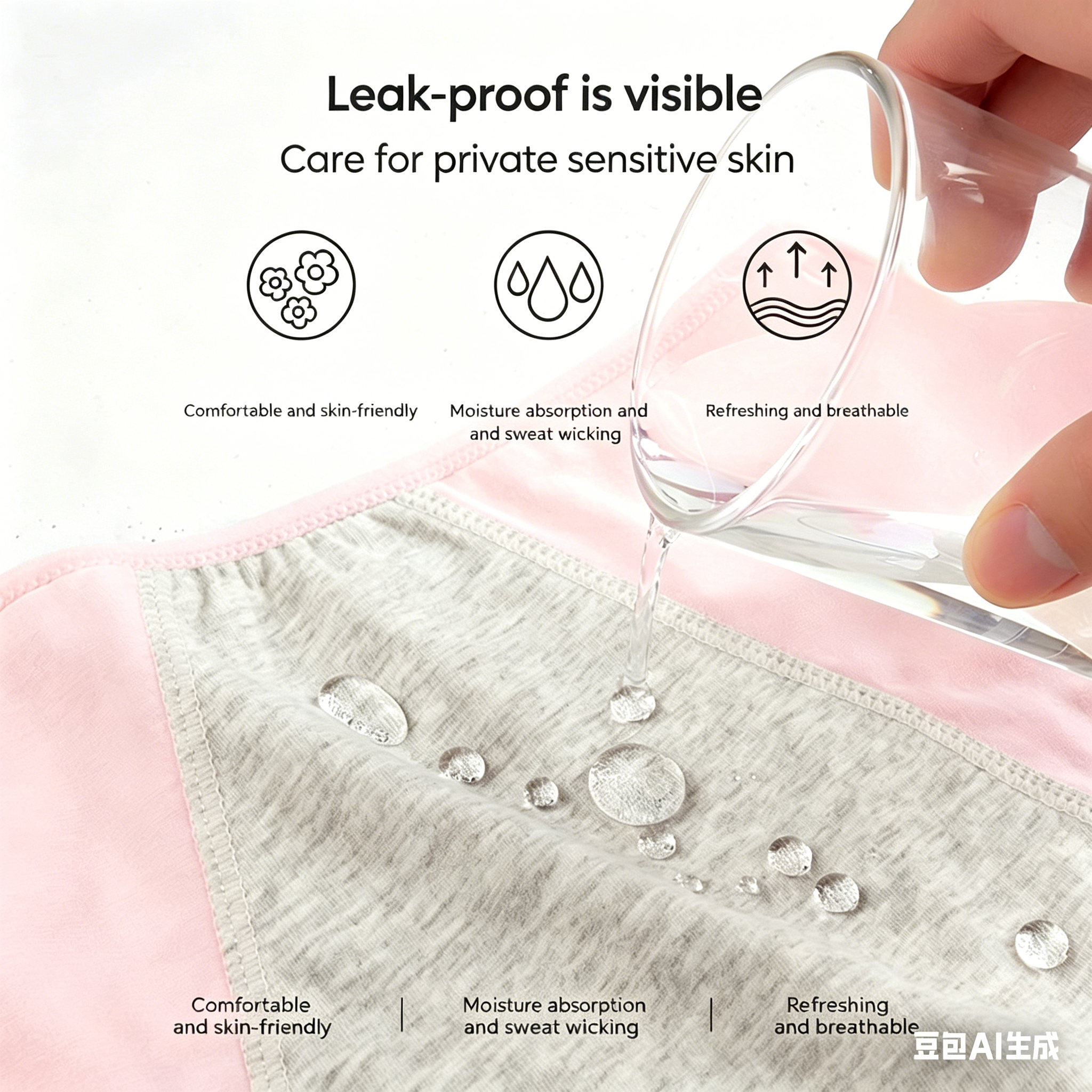 Cute Cartoon Period Underwear  - Period Panty Absorbent reseña y precio