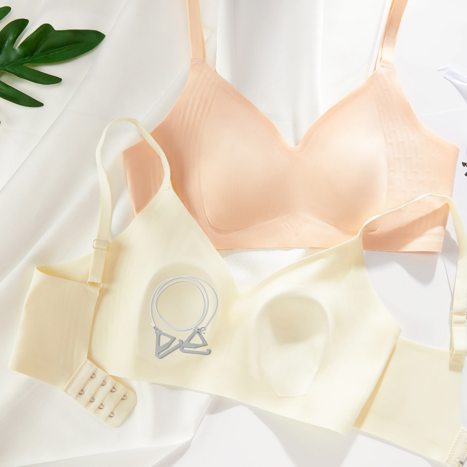 10Pairs Clear Non-Slip Transpa - Strapless Bra Backless reseña y precio