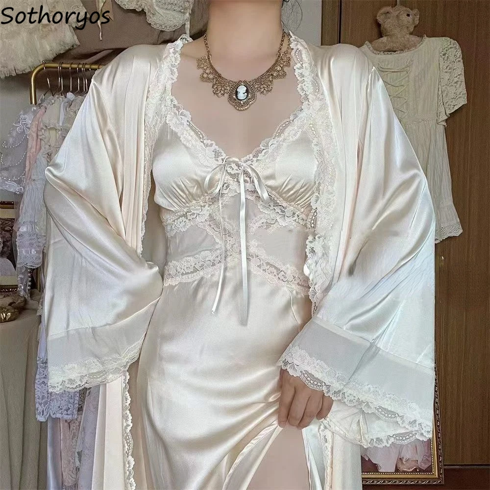 Silk Robe Gown Sets Women Gent - Robe Silk Women reseña y precio